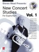 New Concert Studies 1: Euphonium: Bass Clef: Book & Cd
