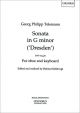 Sonata In G Minor: Oboe & Piano TWV41 (OUP)