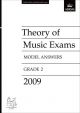 OLD STOCK SALE -  ABRSM Theory Of Music Exams Model Answers 2009: Grade 2