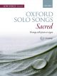 Oxford Solo Songs: Sacred: Low Voice With Piano
