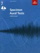 ABRSM Specimen Aural Tests Grade 7: Book & Audio