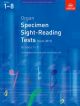 ABRSM New Specimen Sight-Reading And Transposition Tests For Organ