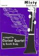 Misty: Clarinet Quartet/Bb/Bb/Bb/Bass Or Bb