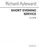 Short Evening Service: Magnificat And Nunc Dimittis: Vocal: SATB
