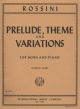 Prelude Theme And Varitions:  French Horn