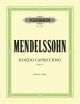 Mendelssohn: Rondo Capriccioso: Piano (Peters)