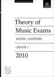 OLD STOCK SALE - ABRSM Theory Of Music Exams Model Answers 2010: Grade 1