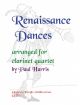 Renaissance Dances: Clarinet Quartet
