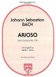 Arioso Kantate Nr.156: Violin & Piano (Carl Fischer)
