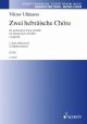 Two Hebrew Pieces For Choir: Vocal SATB