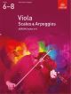 ABRSM: Viola Scales & Arpeggios: Grade 6-8: From 2012
