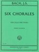 6 Chorales: Cello & Piano (International)