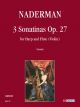 3 Sonatinas:Op27: Harp And Flute Or Violin