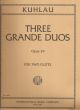 3 Grand Duos: Op39: Flute Duet