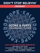 Kaleidoscope: Dont Stop Believin: Journey: Score & Parts For Ensemble Playing