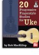 20 Progressive Fingerstyle Studies For Uke: Ukulele: Bk&Cd