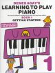 Learning To Play Piano: Book 1 Getting Started