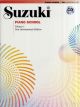 Suzuki Piano School Vol.1 Piano Book & Cd