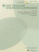 15 Art Song American Composers: Low Voice: Bk &CD Of Piano Accompaniments