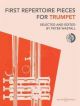 First Repertoire Pieces For Trumpet: Trumpet & Piano: Book & Cd (wastall)