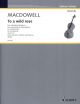 To A Wild Rose: Op51 No1: Cello Quartet Score & Parts (birtel) (Schott)