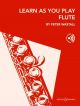 Learn As You Play Flute Book & Audio  (wastall)