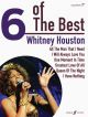 6 Of The Best: Whitney Houston: Piano Vocal Guitar