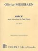 Piece Pour Le Tombeau De Paul Dukas: Piano