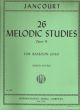 26 Melodic Studies For Bassoon: OP15 (International)