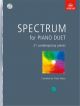 Spectrum For Piano Duet: 21 Contemporary Pieces: Book & Cd (ABRSM)