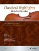 Classical Highlights Arranged For Violin & Piano