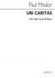 Ubi Caritas: Solo Voice & Piano