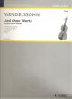 Songs Without Words: Violin & Piano (Schott)