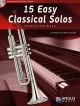 Play-Along Series15 Easy Classical Solos: Trumpet & Piano: Book & Cd