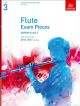 OLD STOCK SALE -  ABRSM Flute Exam Pieces 2014-2017 Grade 3: Flute Part