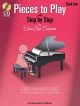 Step By Step Pieces To Play By Edna Mae Burnham Book One: Book & CD