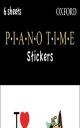 Piano Time Stickers: 6-sheet Pack