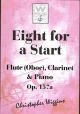 Eight For A Start: OP157a Flute (Oboe) Clarinet & Piano