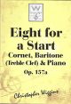 Eight For A Start: OP157a Cornet Baritone (Treble Clef) & Piano