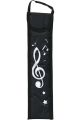 Musicwear Treble Clef Descant Recorder Bag - Black