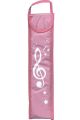 Musicwear Treble Clef Descant Recorder Bag - Pink