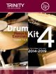 Trinity College London Drum Kit Pieces & Studies: Book 4: Grade 7&8: 2014-2019: Bk&Cd