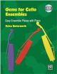 Gems For Cello Ensembles: Book & Cd (Butterworth)