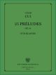 25 Preludes Piano(Forberg)