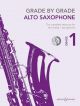 Grade By Grade Alto Saxophone: Grade 1: Book & Cd