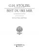 Bist Du Mir: If Thou Art Near: Low Voice: Voice & Piano (Schirmer)