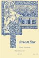 Mélodies (Songs) Vol.2 Medium Voice