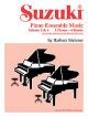 Suzuki Piano Ensemble Music, Volume 3 & 4 For Piano Duet