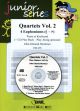 Quartets Volume 2: 4 Euphoniums (Treble Clef) With CD