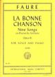 Bonne Chanson: Vocal: Low Voice & Piano
